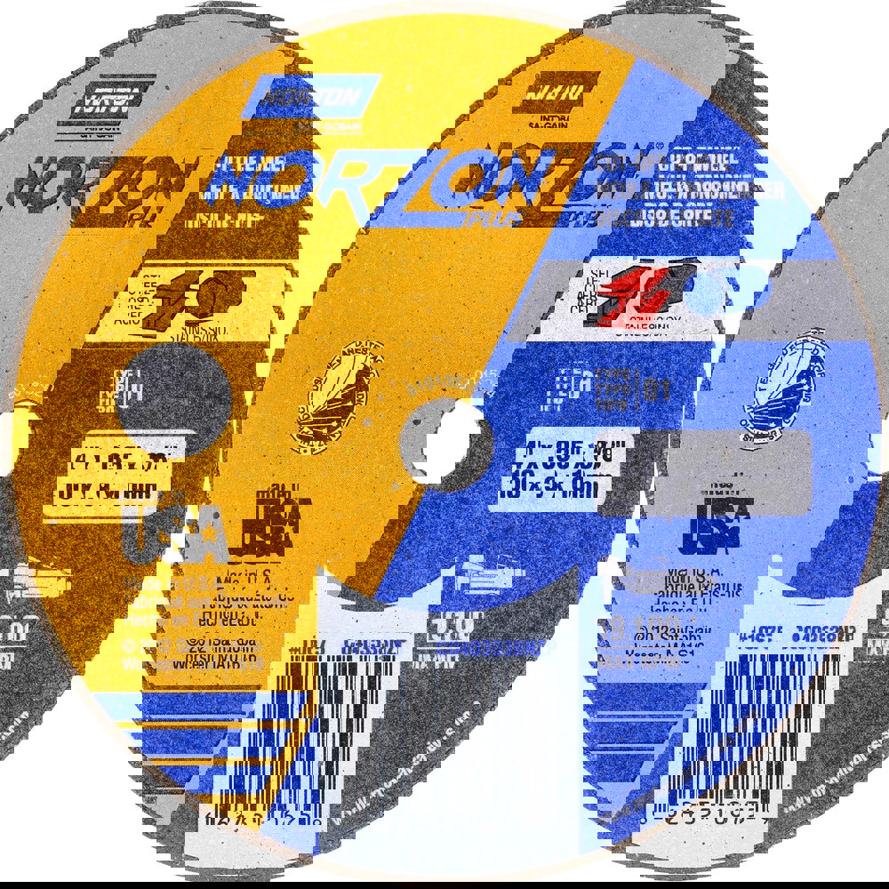 CutOff Wheel NorZon Plus 4 x.035 x3/8